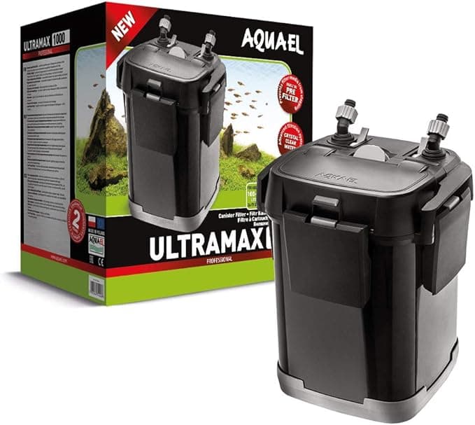 iltr Ultramax 1000 – Ekspert w dziedzinie filtracji | Wydajny filtr kubełkowy do akwariów słodkowodnych 100–300 l | 1000 l/h | 15 W |