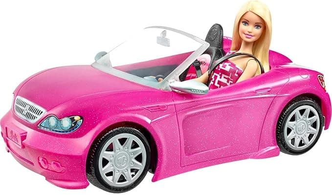 Barbie Playset with Sparkly Pink