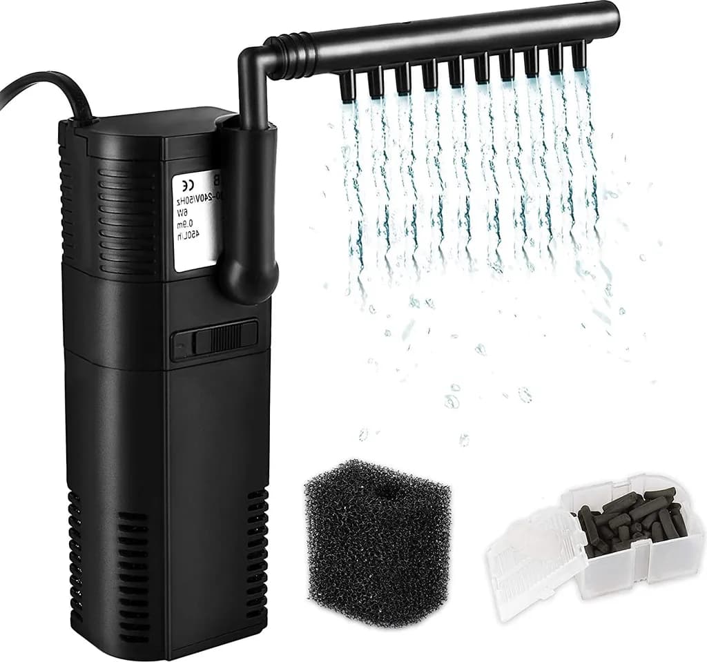 Szybka pompa akwariowa Pompa filtrująca 450L/h 6W 