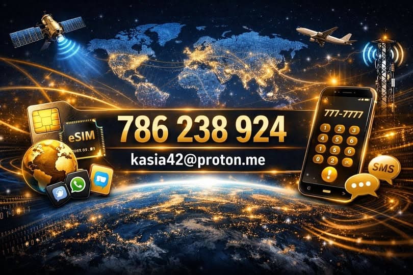 Warszawa — premium zarejestrowane karty SIM/eSIM + globalne numery PRO