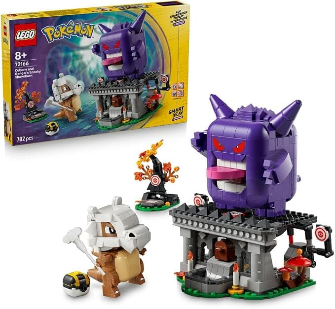 LEGO Pokémon SMART Play: Cubone i Gengar — upiorne starcie 72166