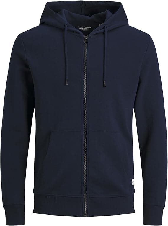JACK & JONES Jjebasic Sweat Zip Hood Noos Bluza dresowa Mezczyzni 4,4 4,4 z 5 gwiazdek   (4 300)