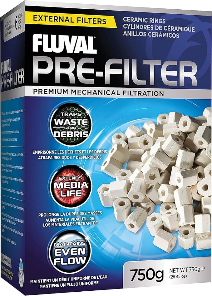 Fluval Materiał filtrujący wstępny, pierścienie ceramiczne 