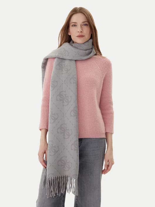 Guess Szalik AW5217 VIS03 Szary