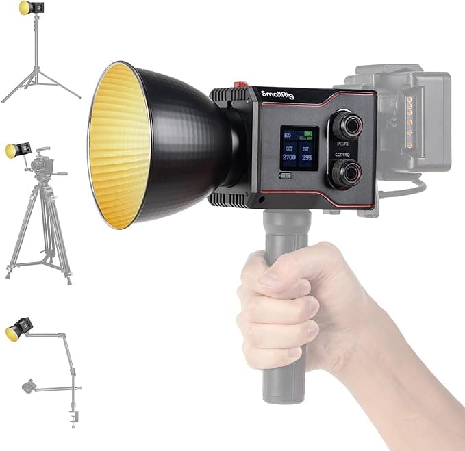 SMALLRIG RC 60B COB Video Light z wbudowaną baterią 3400mAh
