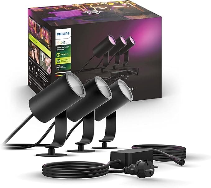 Philips Hue White and Color Ambiance Lampa zewnętrzna Lily (3 szt.)