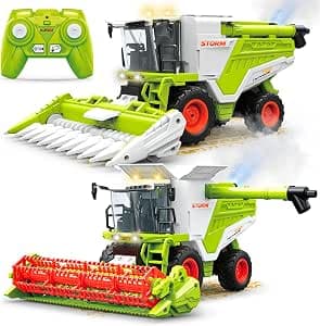 Zdalnie sterowany traktor kombajn zbożowy, traktor zdalnie sterowany
