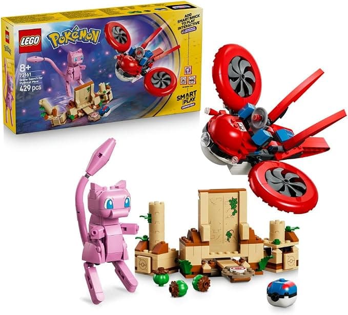 LEGO Pokémon SMART Play: Poszukiwania Mitycznego Mew za pomocą drona 72161