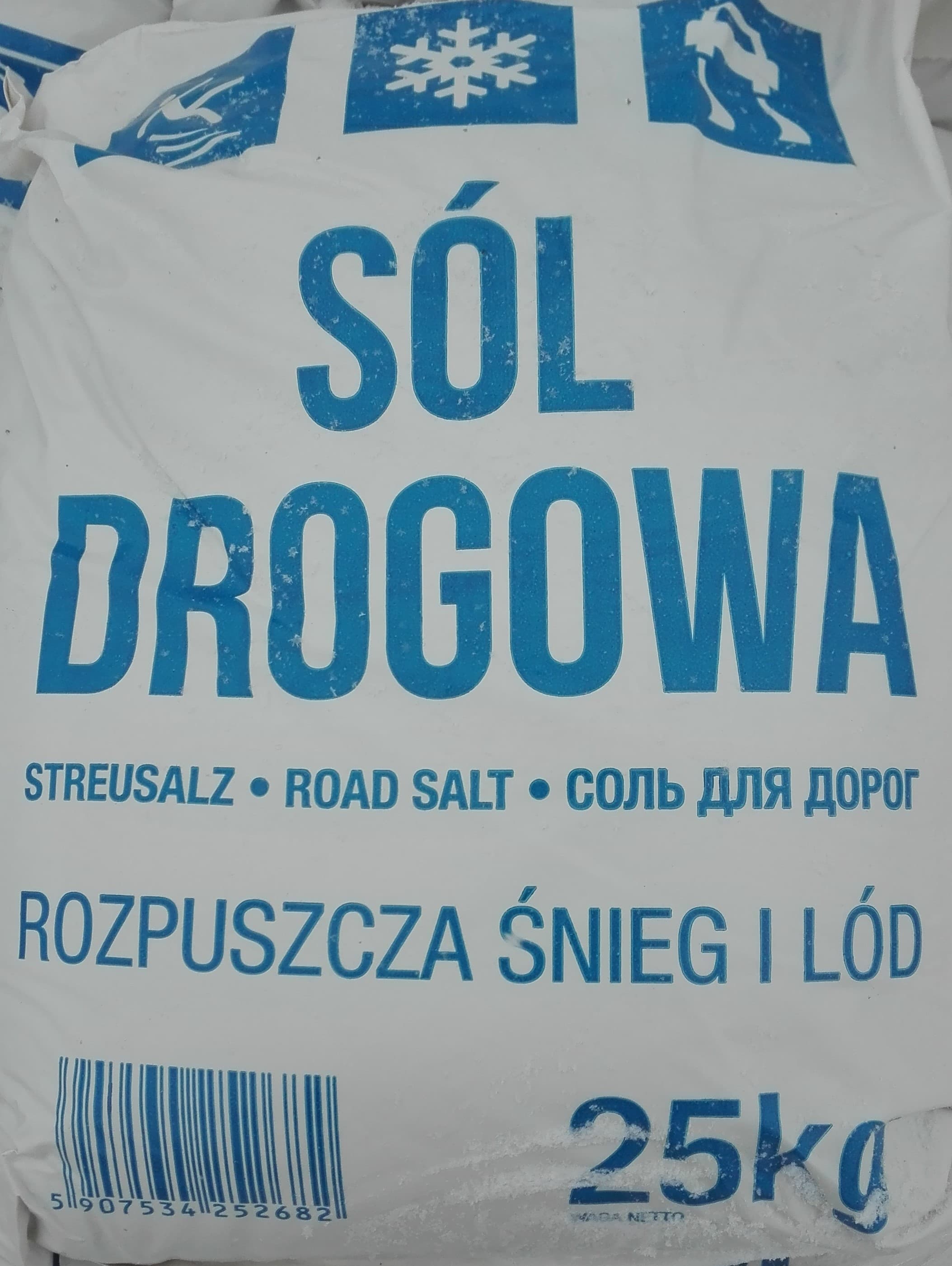 Sól drogowa Lublin Atut-Bis gruboziarnista 25 kg hurt/detal