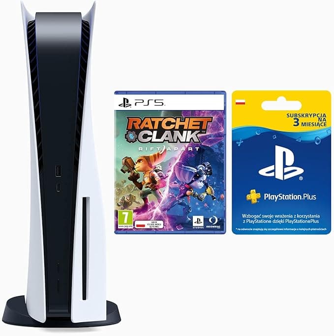 Sony Interactive Entertainment Konsola PS5 + Gra PS5 Ratchet & Clank Rift Apart