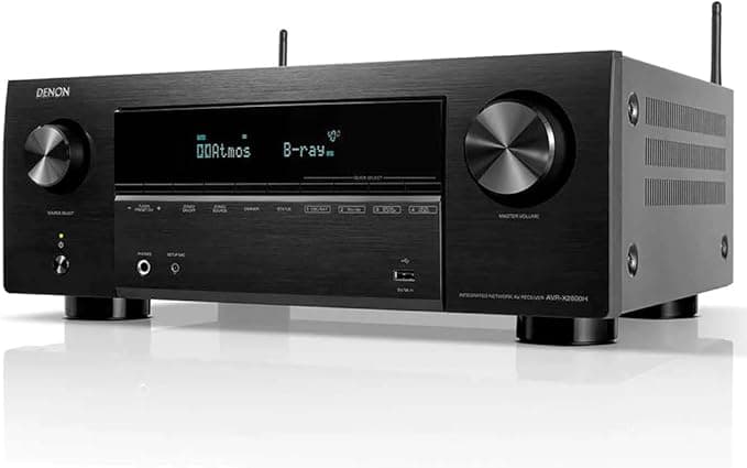 Denon AVR-X2800H Odbiornik Av, Czarny, 150 W