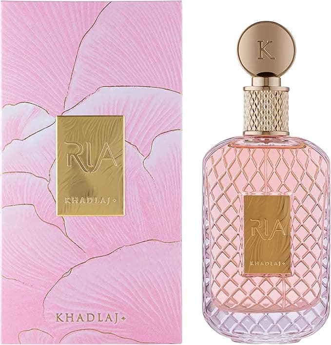 KHADLAJ RIA Eau De Parfum Spray dla kobiet, 100 ml, owocowy, długotrwały zapach