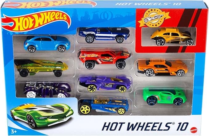 Hot Wheels 10-pak (style mogą się różnić)