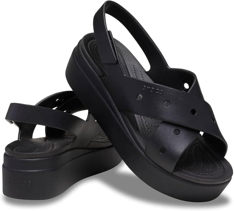 Crocs Kobiety Brooklyn 4u Cross Strap SandalSandał na koturnie