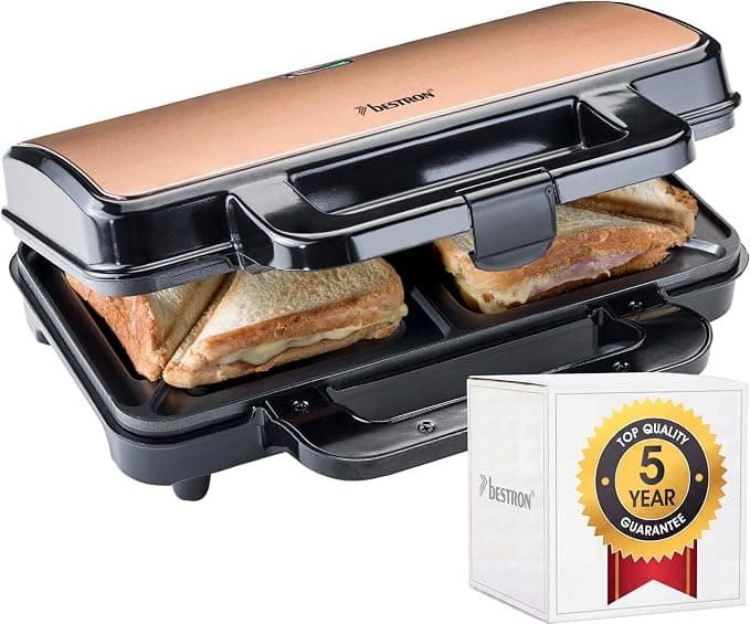 Bestron XL Sandwichmaker, nieprzywierający toster