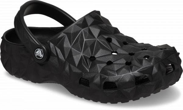 Crocs klapki damskie CROCS CLASSIC GEOMETRIC CLOG Czarne