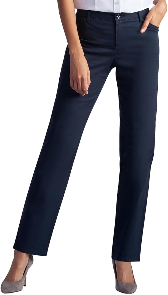 Lee Uniforms Relaxed Fit All Day Straight Leg Pant - Spodnie Kobiety