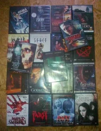 Filmy DVD HORRORY / 18 Filmów - po 8 zł film !