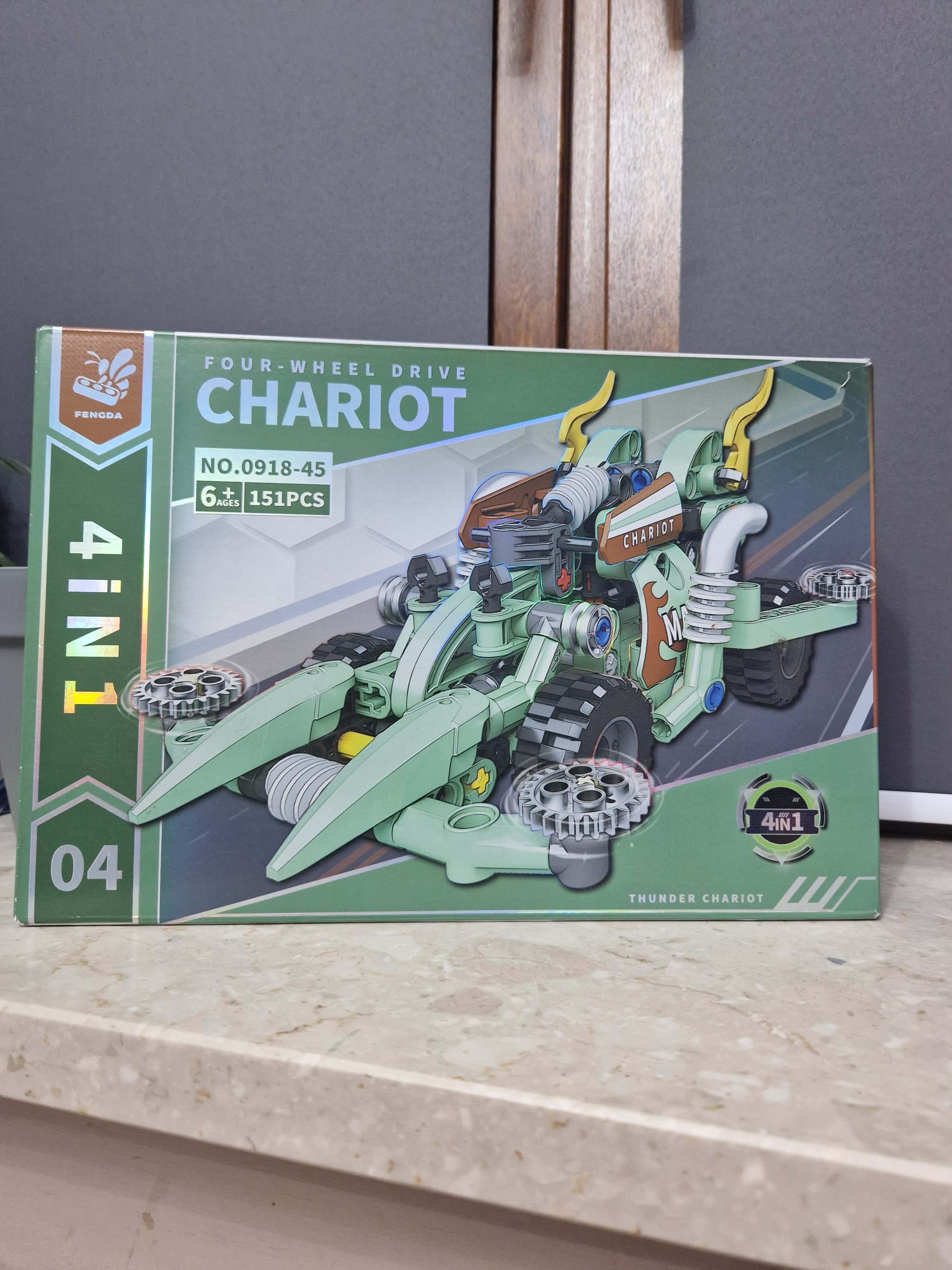 Klocki Chariot 4 in1