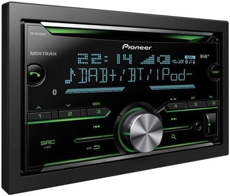 Pioneer FH-X840DAB 2DIN radio samochodowe CD z zestawem głośnomówiącym Bluetooth 
