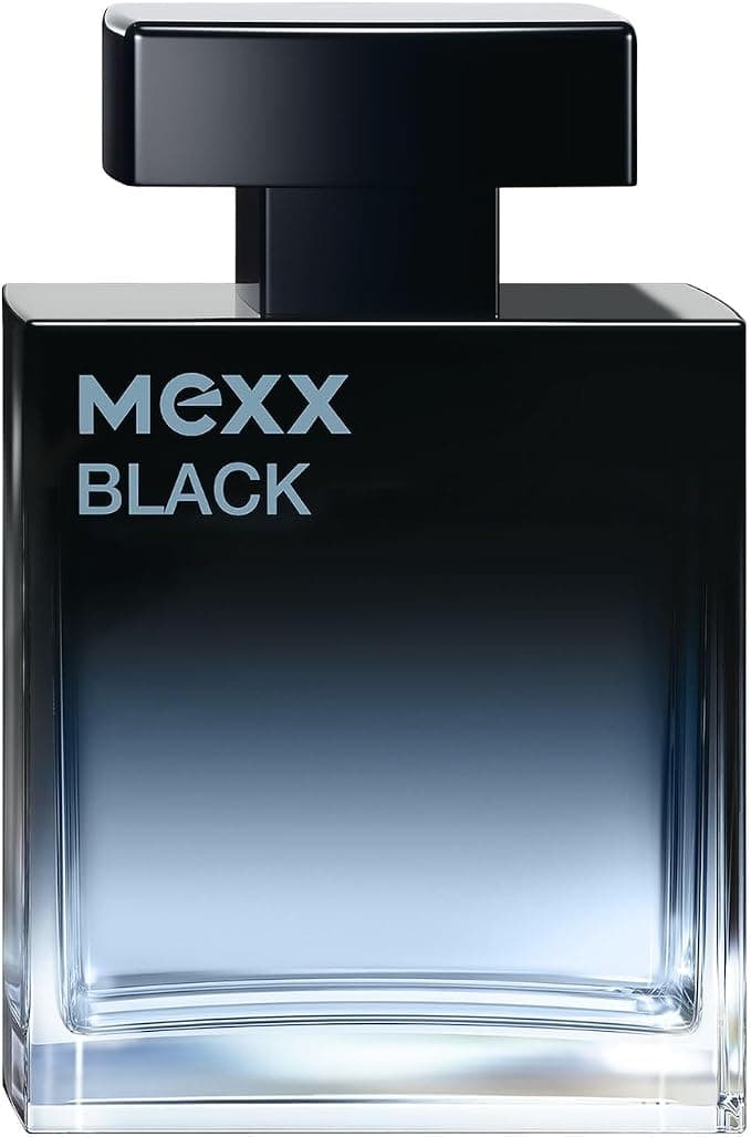 Mexx Black Woda Perfumowana dla Mężczyzn, o Drzewnych i Morskich Nutach Zapachowych, 50 ml