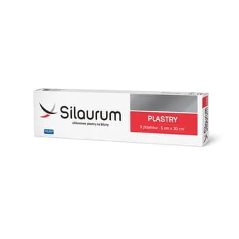 Silaurum plaster na blizny, 5 cm x 30 cm, 5 szt.