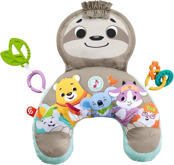Fisher-Price Poduszka z wibracjami Muzyczny leniwiec z podparciem 
