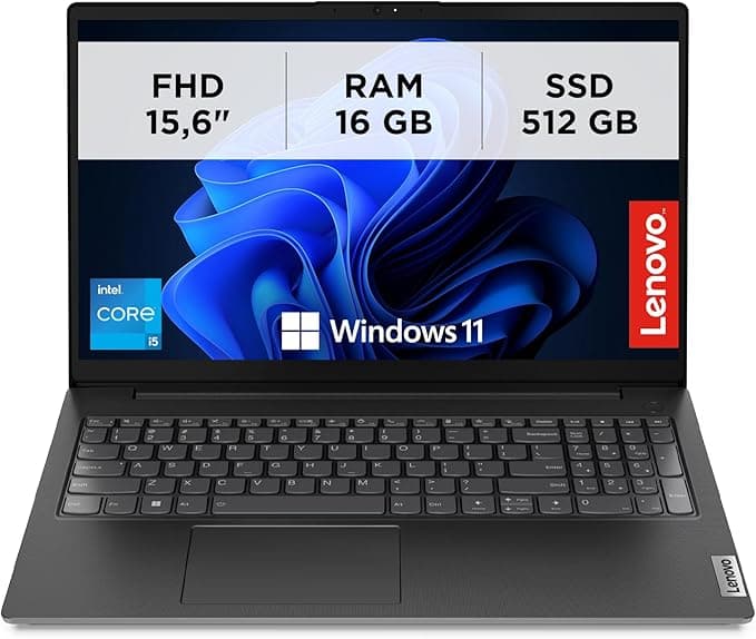 Lenovo Notebook V15 G4 IRU 15,6" i5-13420H 3,4 GHz RAM 16 GB SSD 512 GB 