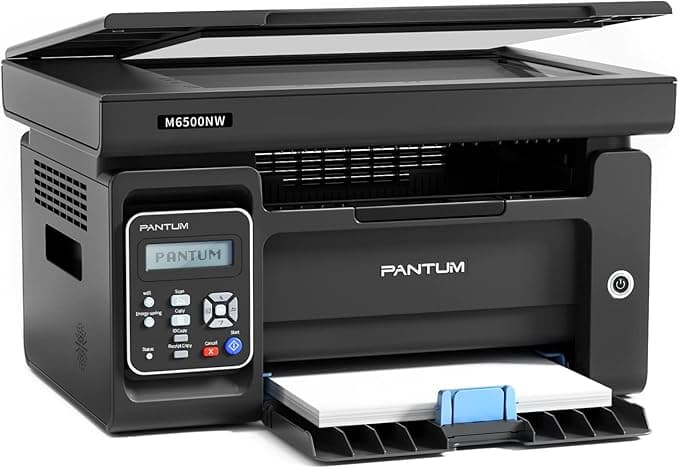 Wielofunkcyjna drukarka laserowa PANTUM M6500NW WiFi，Drukarka laserowa mono, Ethernet/bezprzewodowa