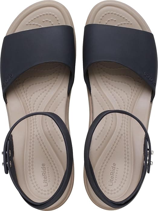 Crocs Kobiety Brooklyn Ankle Strap WedgeSandał