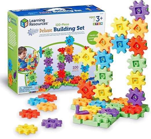 Learning Resources Gears Pokój Deluxe Budynek 100 kawałków Zestaw