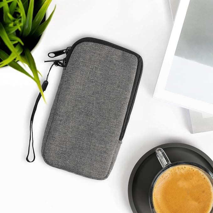 kwmobile Materiałowe etui na telefon rozmiar L 