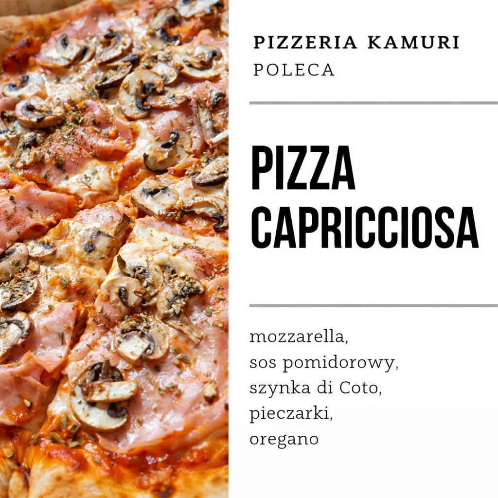 Pizza Capricciosa KAMURI
