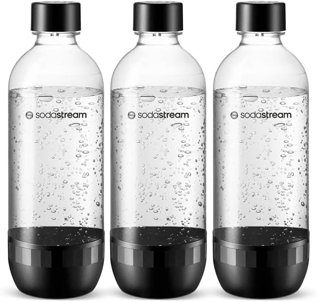 Sodastream Butelka na Wodę, Tworzywo Sztuczne, Przezroczysty, 1 litr