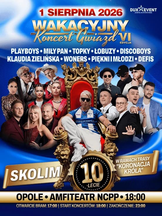 Wakacyjny Koncert Gwiazd 2026