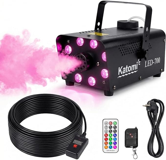 maszyna do dymu z efektem RGB