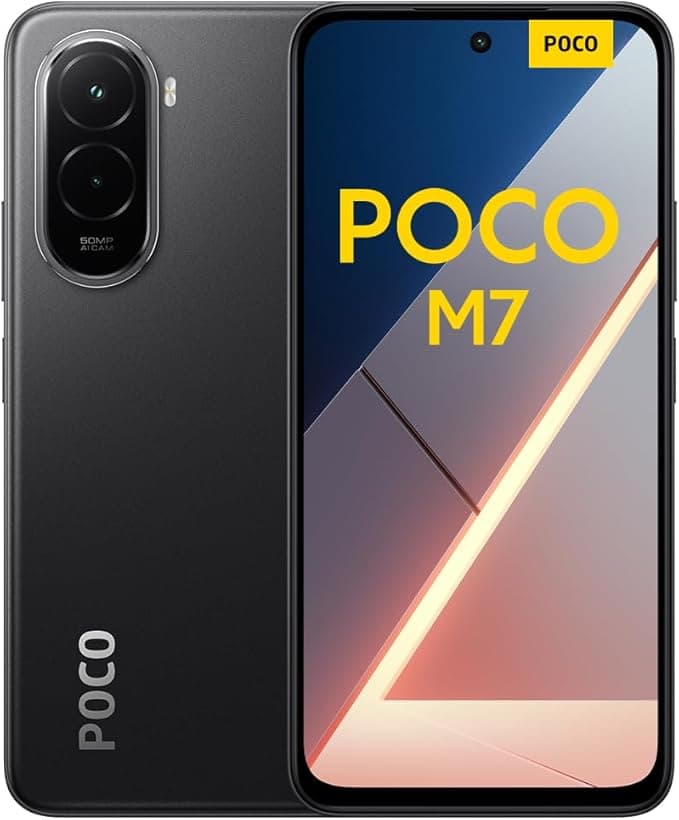 Xiaomi POCO M7, smartfon 6+128 GB, 6,9" FHD+ 144 Hz, Snapdragon 685, podwójny aparat 50 MP AI