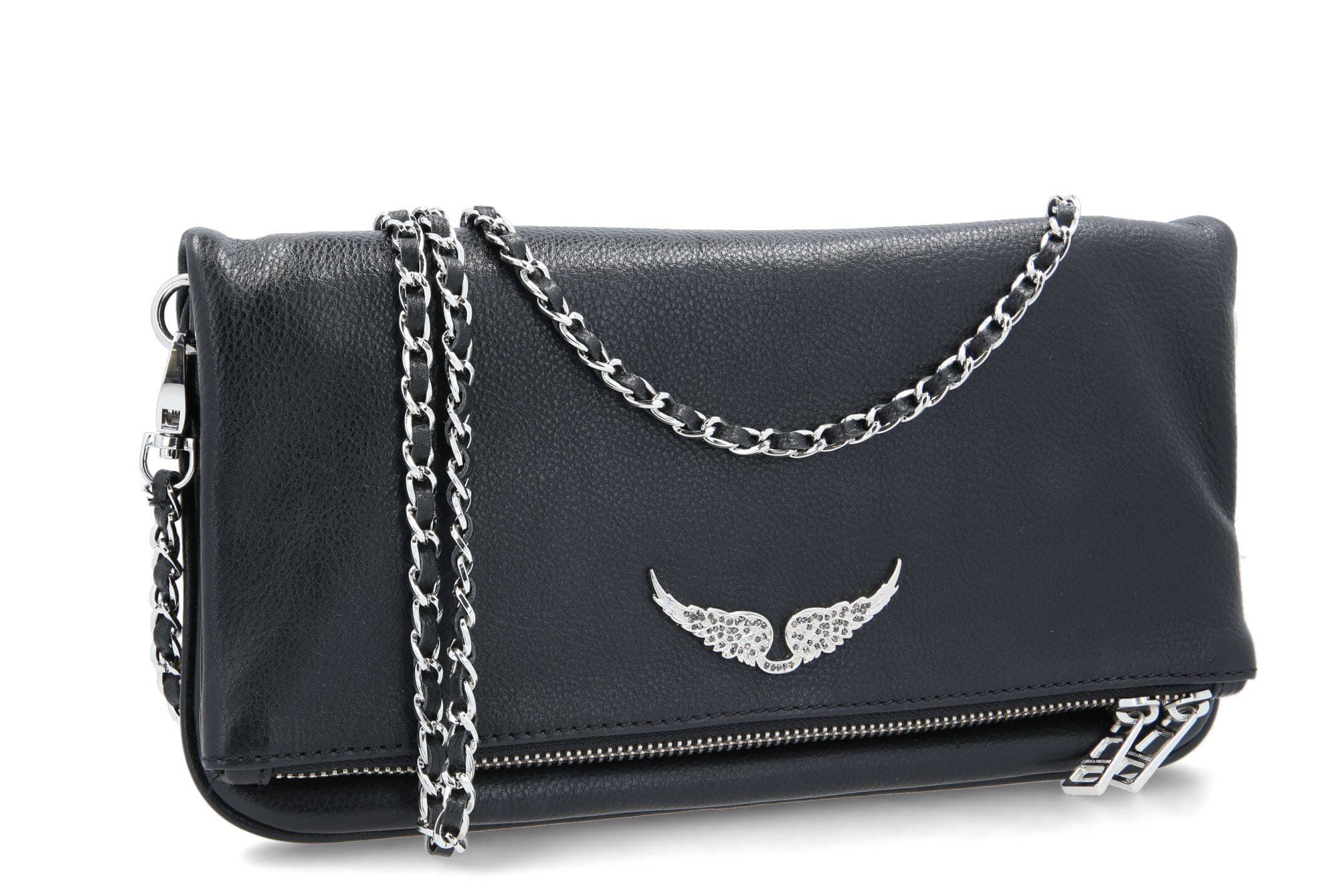 Skórzana torebka na ramię ROCK