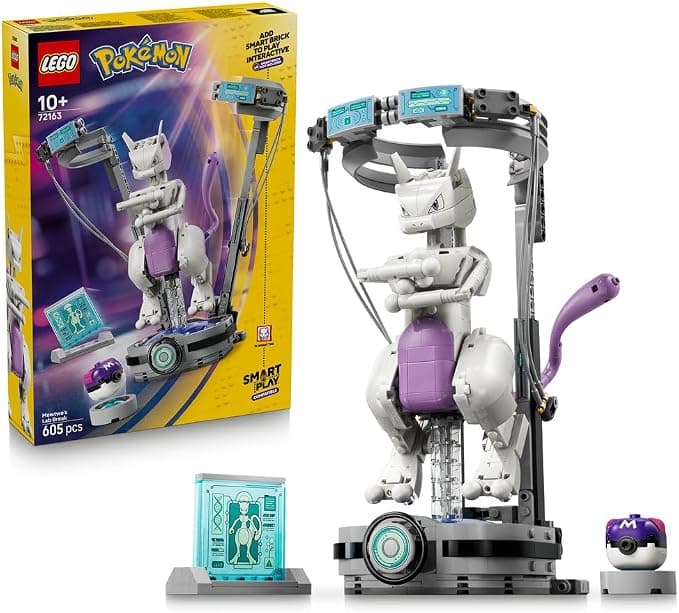 LEGO Pokémon SMART Play: Ucieczka z laboratorium Mewtwo 72163