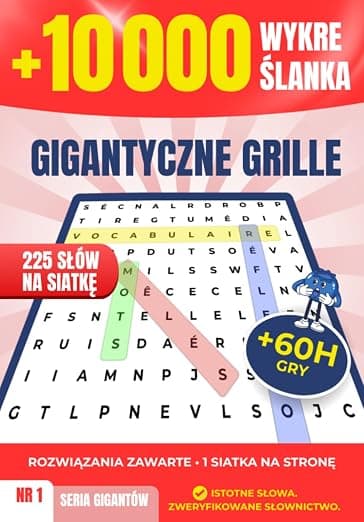 Wykreślanki po Polsku – 10 000 Słów 