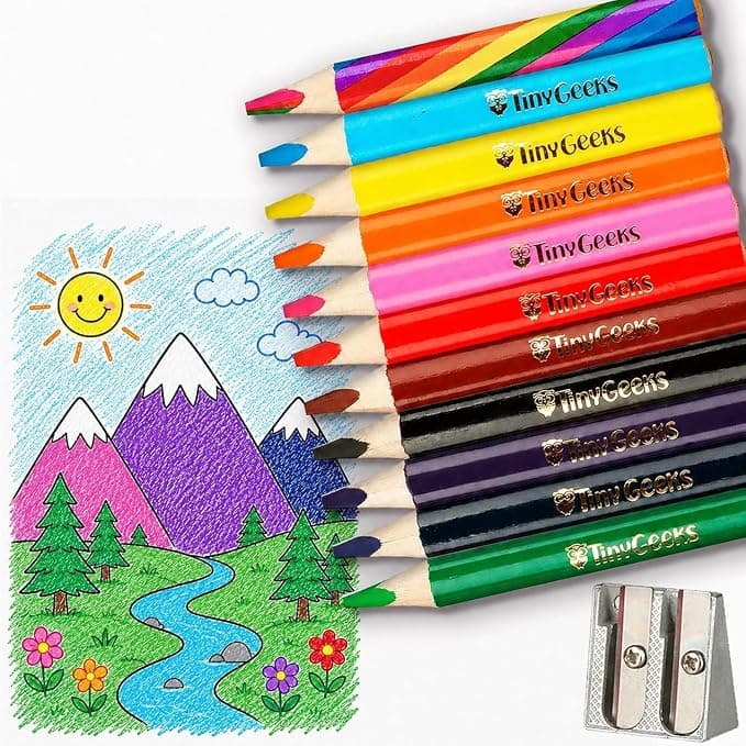 TinyGeeks Jumbo zestaw kredek dla dzieci