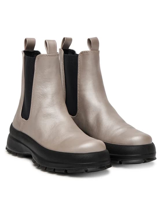 ECCO Botki 22075302459 Bordowy
