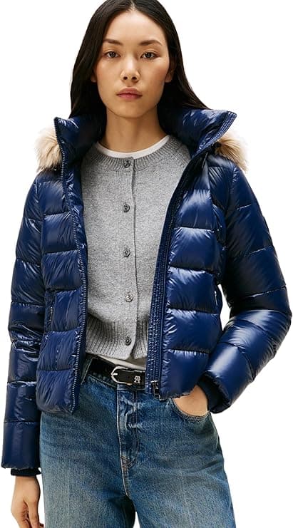 Tommy Hilfiger Kurtka puchowa Kobiety Gloss Hw Down Slim Jacket