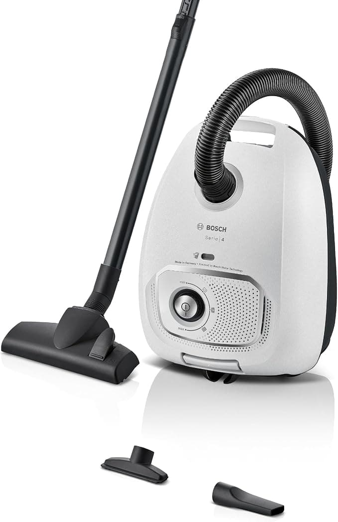 Bosch Serie 4 Odkurzacz workowy, BGB41WH1, biały
