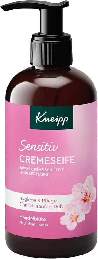 Kneipp Pielęgnujące mydło w kremie z kwiatami migdałów