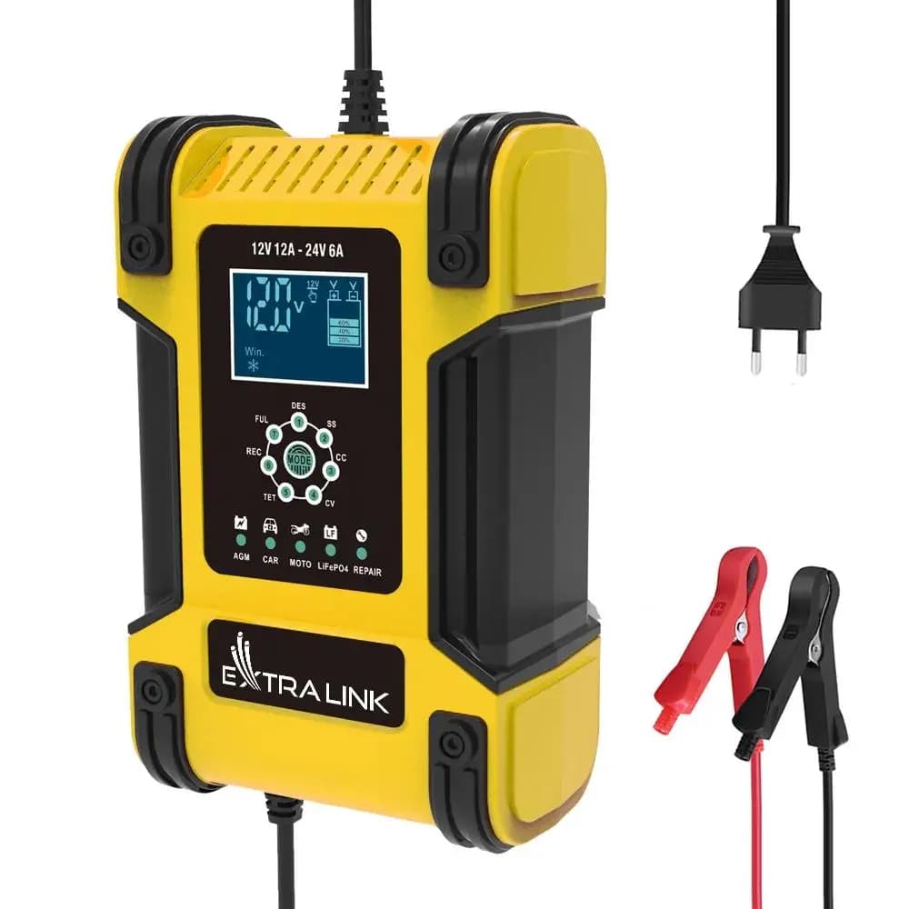 Prostownik Extralink Shango Smart Battery Charger 100-240V AC