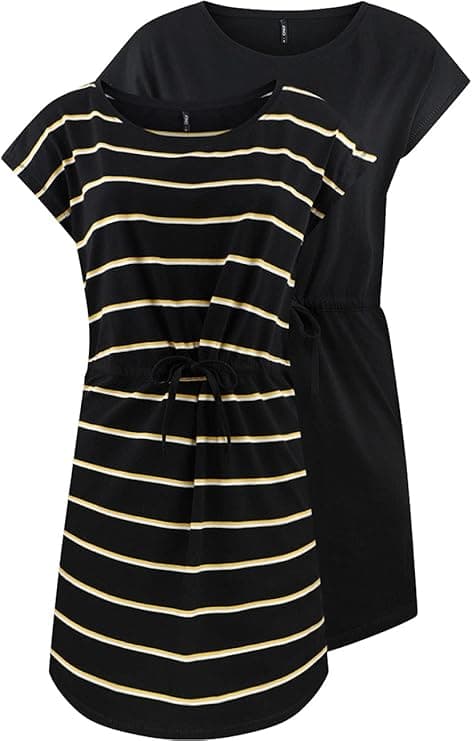 ONLY Damska letnia sukienka mini onlMAY S/S sukienka 2 sztuki