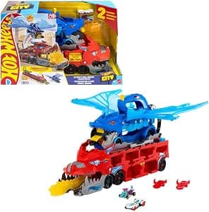 Hot Wheels City zestaw zabawkowych samochodów 2 w 1
