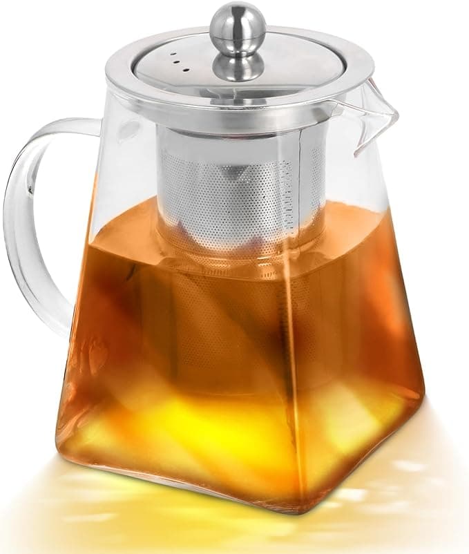 Dzbanek do herbaty ze szkła, 750 ml