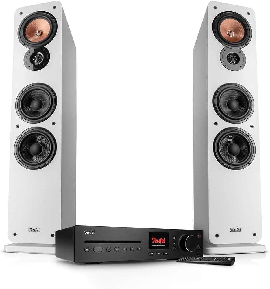 Kolumny głośnikowe Teufel ULTIMA 40 KOMBO 3, kolumny podłogowe, amplituner, radio FM/DAB+, Spotify, Bluetooth
